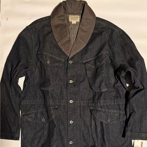 Ralph Lauren Double RL Denim Military Jacket